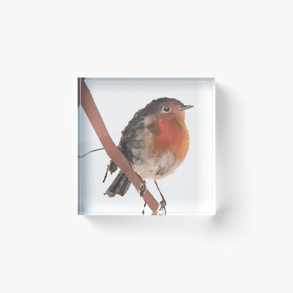Item preview, Cute Robin - bird print  designed and sold by Angelartkunst.