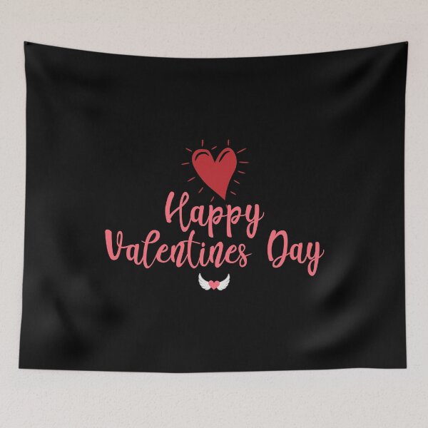Aperçu de l'œuvre Happy Valentines Day Love Hearts Valentine créée et vendue par cool-merch.
