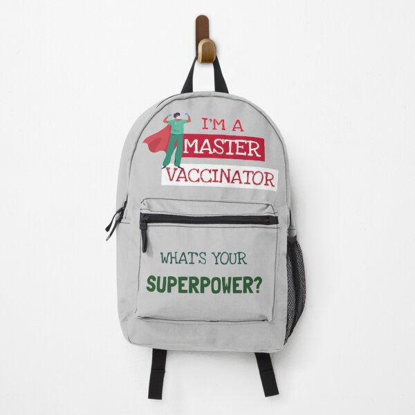 Item preview, Master Vaccinator Nurse- whats your superpower? designed and sold by Elysia-Bliss.