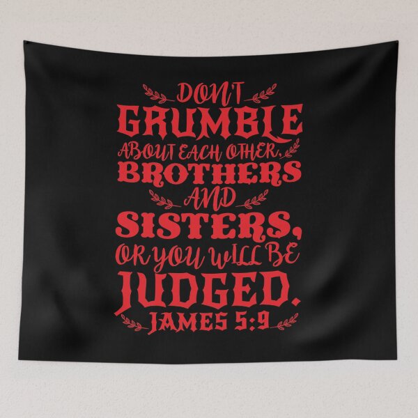 Item preview, James 5:9 designed and sold by plushism.