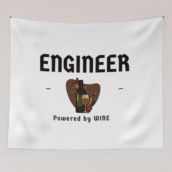 Item preview, Engineer Powered by WINE designed and sold by socialengineer.