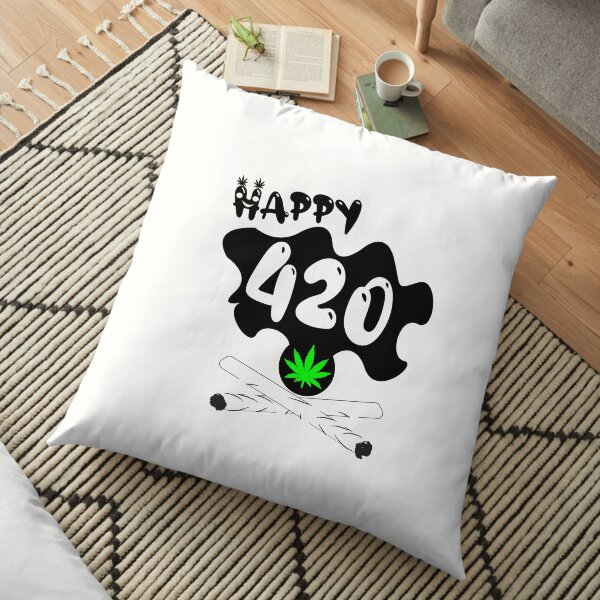Marijuana 420 Floor Pillow