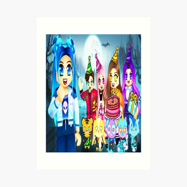 Itsfunneh Art Prints Redbubble - funneh roblox avatar 2020