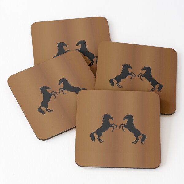Item preview, black horses designed and sold by ErhanArt.