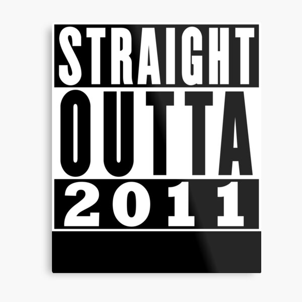Item preview, Straight Outta 2011 Birthday designed and sold by RandomStuffShop.