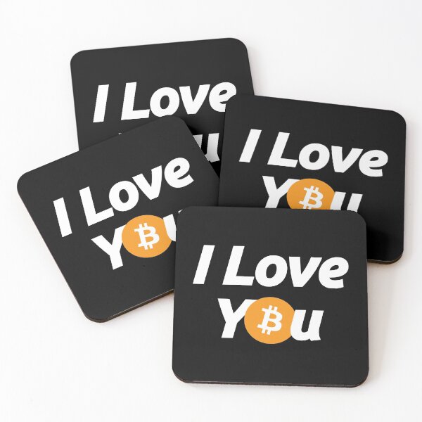 Item preview, Bitcoin I Love You - Crypto Btc Blockchain Currency Quote designed and sold by elhefe.