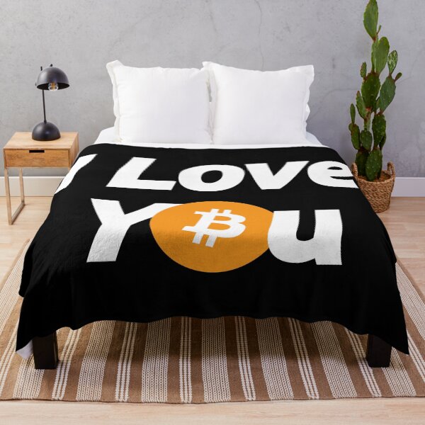Item preview, Bitcoin I Love You - Crypto Btc Blockchain Currency Quote designed and sold by elhefe.