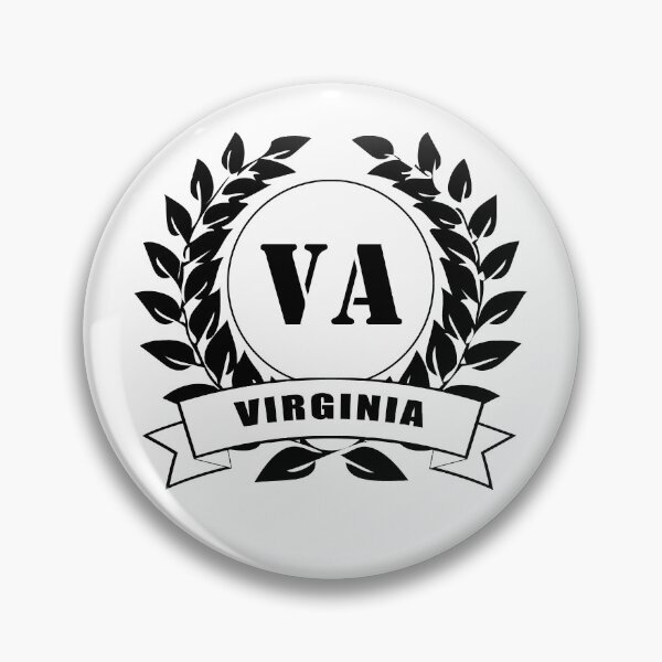 Item preview, Virginia USA laurel wreath designed and sold by GeogDesigns.