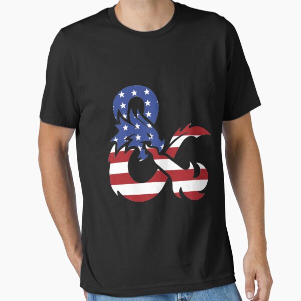 Item preview, American Flag D&D Ampersand designed and sold by Porkroll Egg & Cheese.