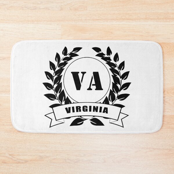 Item preview, Virginia USA laurel wreath designed and sold by GeogDesigns.