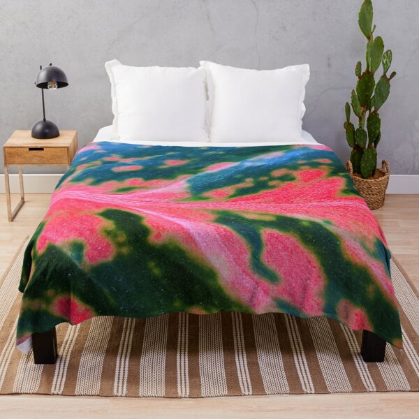 Item preview, Awesome green pink abstract plant designed and sold by SarahEmilyArt.