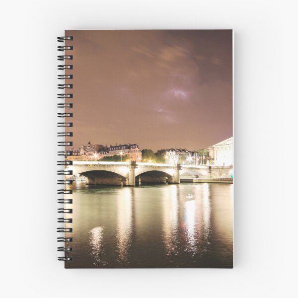 Item preview, La foudre overlooking the River Seine designed and sold by Brett Conlon.