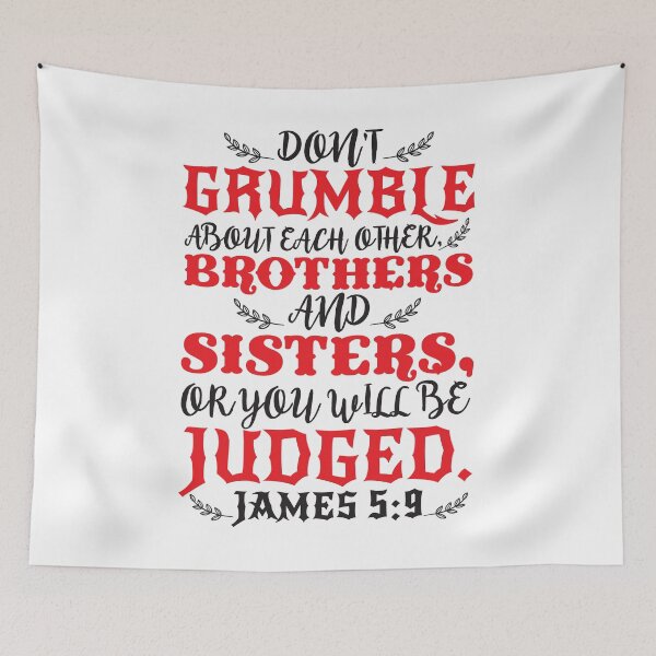 Item preview, James 5:9 designed and sold by plushism.