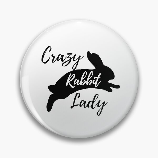 Item preview, Crazy Rabbit Lady designed and sold by hearthearts.