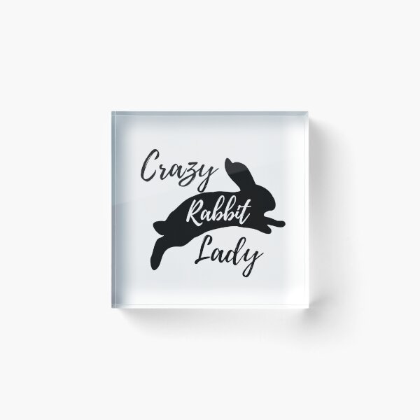 Item preview, Crazy Rabbit Lady designed and sold by hearthearts.