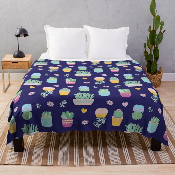 Item preview, Happy succulent pattern designed and sold by JulliaZeleskey.