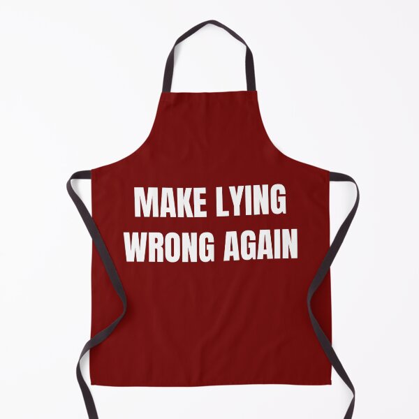Item preview, MAKE LYING WRONG AGAIN designed and sold by Yasdey Rojas.