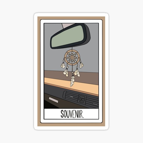 "phoebe bridgers souvenir tarot card" Sticker for Sale by ellery125 Redbubble