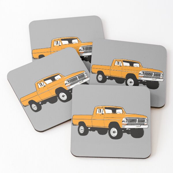Item preview, 70-72 Yellow 4x4 F Truck designed and sold by CoolRide.