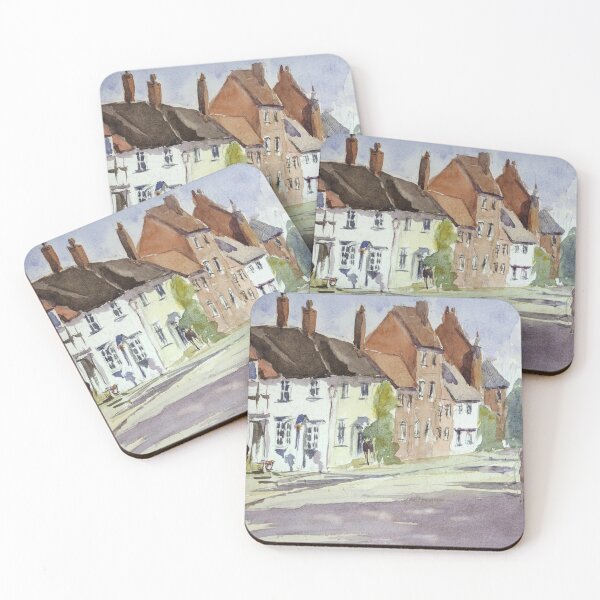 Item preview, Cottages in Kenilworth designed and sold by Truewatercolour by Angela.