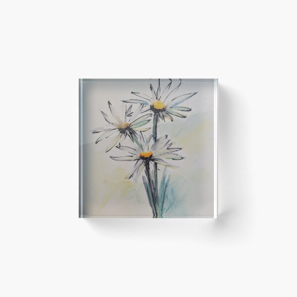 Item preview, Watercolour Daisies designed and sold by AnnieForeman.
