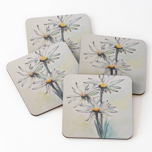 Item preview, Watercolour Daisies designed and sold by AnnieForeman.