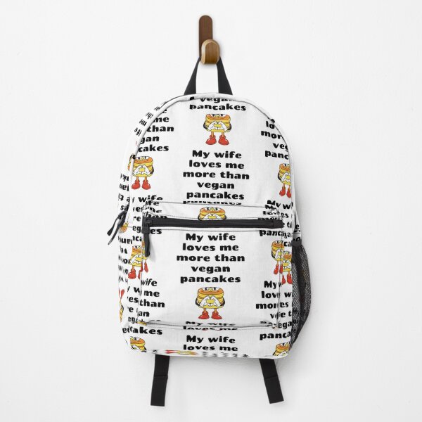 Item preview, My Wife Loves Me More Than Vegan Pancakes designed and sold by WhimsicaliTee.