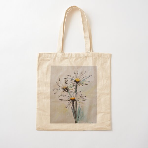 hand painted tote bag