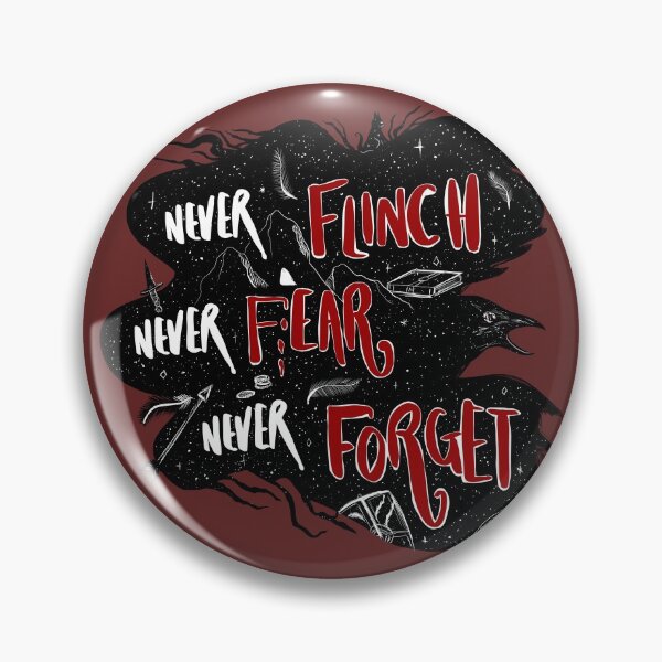 Item preview, Never Flinch, Never Fear, Never Forget designed and sold by Sophie Elaina Designs.