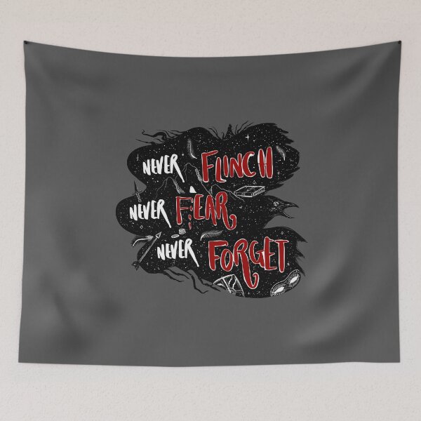 Item preview, Never Flinch, Never Fear, Never Forget designed and sold by Sophie Elaina Designs.