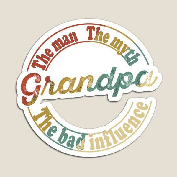 Item preview, abuelo el hombre el mito la mala influencia, regalo personalizado, camiseta abuelo, regalo abuelo designed and sold by T-DESIGNEDZ.