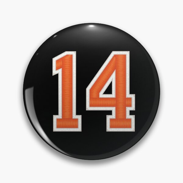 Item preview, Sports Number 14 Jersey fourteen Orange designed and sold by elhefe.