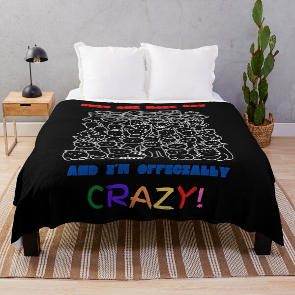 Item preview, Just One More Cat and I'm Officially Crazy designed and sold by JustSayingGifts.