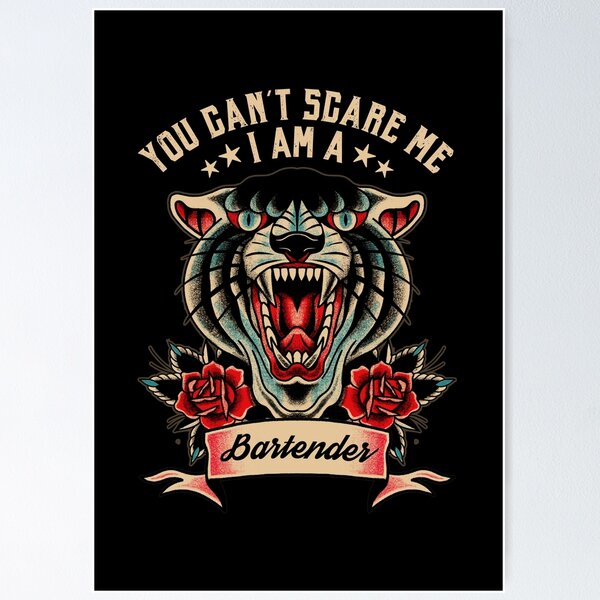 Item preview, You can t scare me I am a Bartender designed and sold by MixedGears.