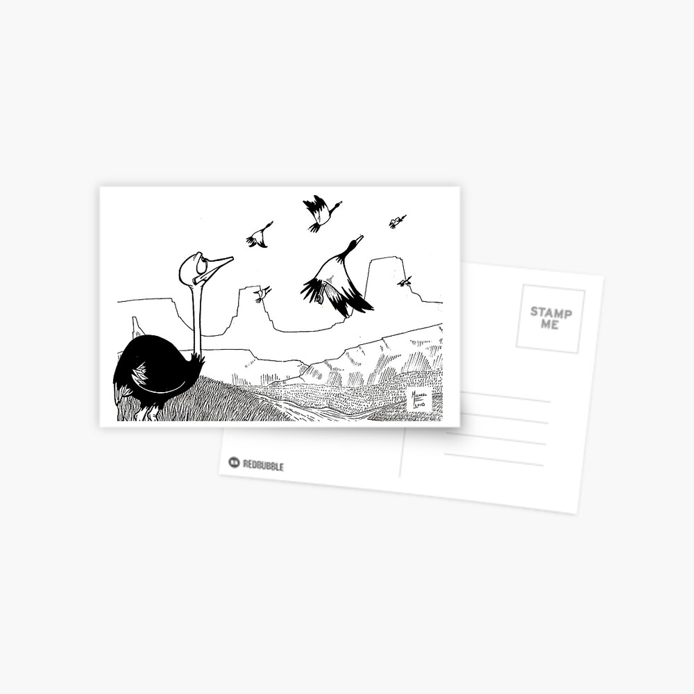 Item preview, Postcard designed and sold by likemoyd.