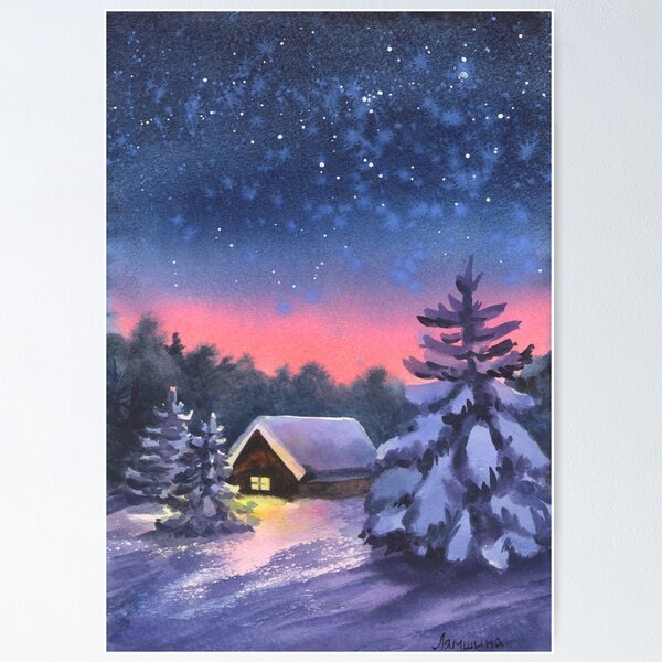 Item preview, Winter night designed and sold by irishkalia.