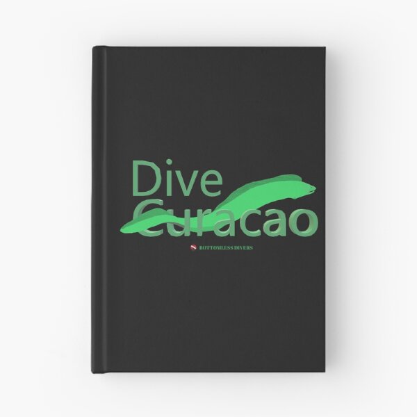 Item preview, Dive Curacao Green Moray Eel with Green Font designed and sold by BottomlessDiver.