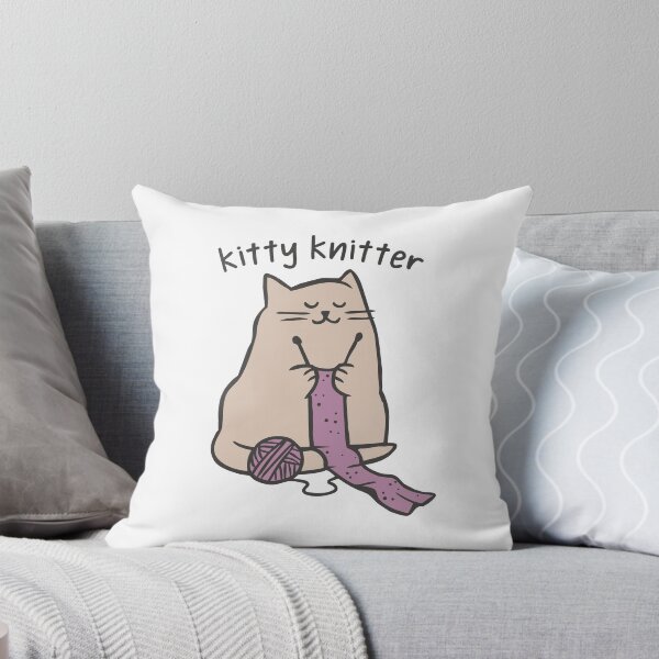 Item preview, Kitty Knitter designed and sold by firespriteuk.
