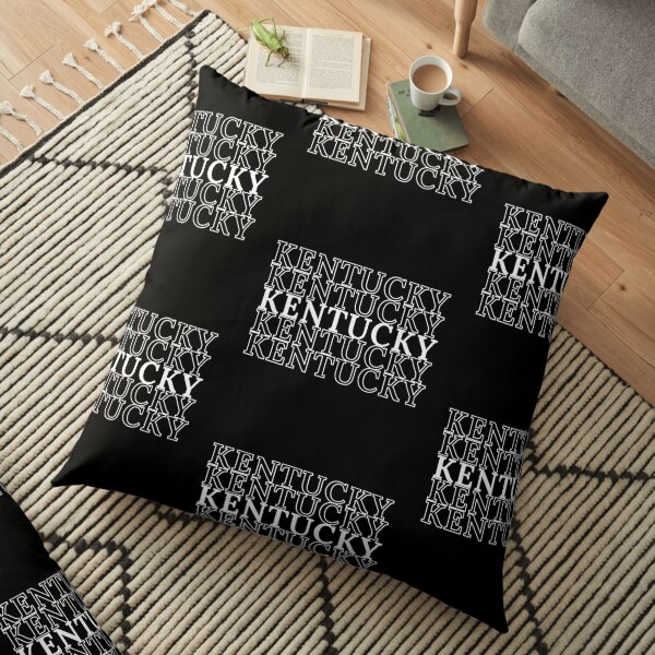 repeated text Floor Pillow