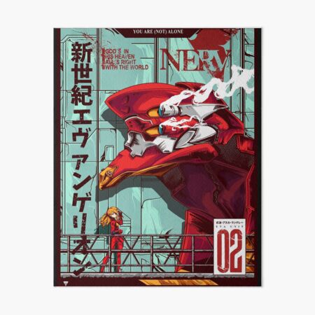 Artikel-Vorschau von Evangelion - EVA 02 FARBE Poster, designt und verkauft von Jhony  Caballero.
