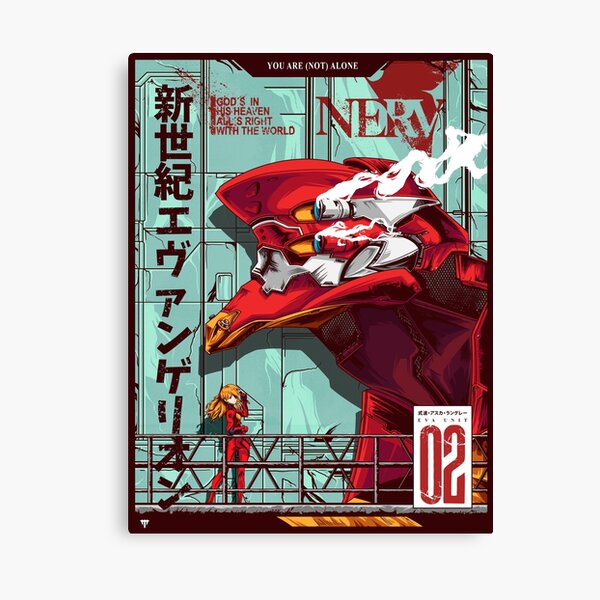 Artikel-Vorschau von Evangelion - EVA 02 FARBE Poster, designt und verkauft von Jhony  Caballero.