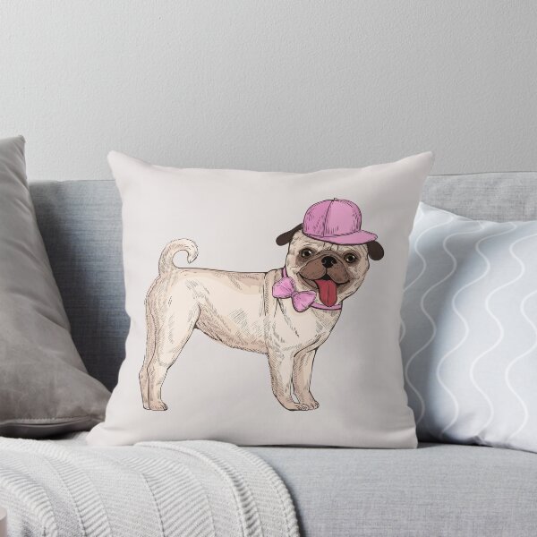 Item preview, Cute Pug wearing a bow tie designed and sold by kalud-zoldyck.