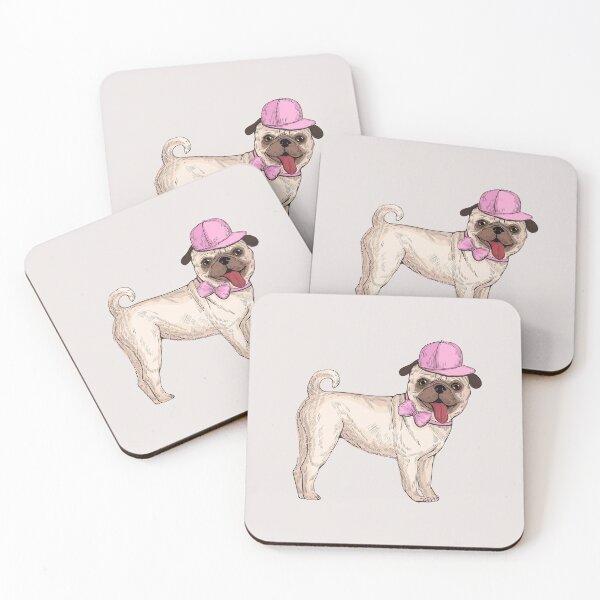 Item preview, Cute Pug wearing a bow tie designed and sold by kalud-zoldyck.