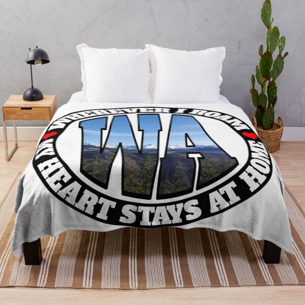Item preview, Heart Stays Home - Washington designed and sold by DonDota.