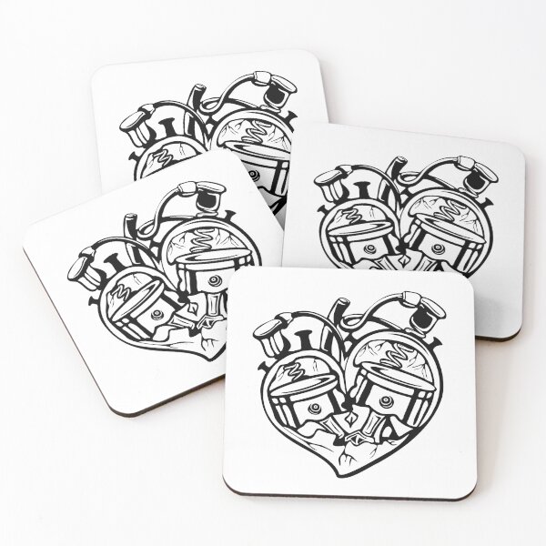 Item preview, Automotive Engine Piston Heart designed and sold by Marzuqi Che Rose.