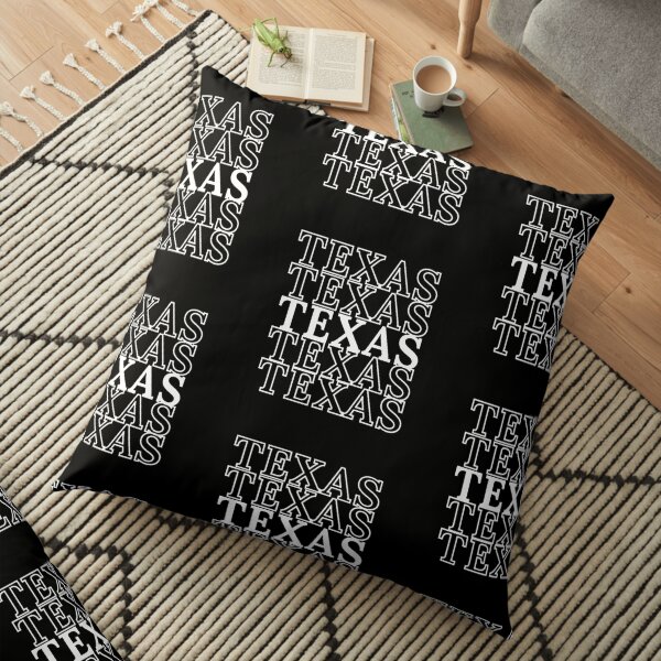 repeated text Floor Pillow