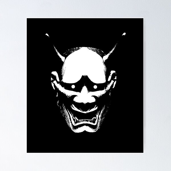 Item preview, hannya mask designed and sold by rcarts.