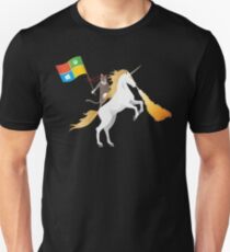 Ninja Cat Einhorn Slim Fit T-Shirt