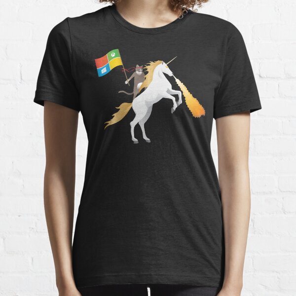 Ninja Cat Unicorn Essential T-Shirt