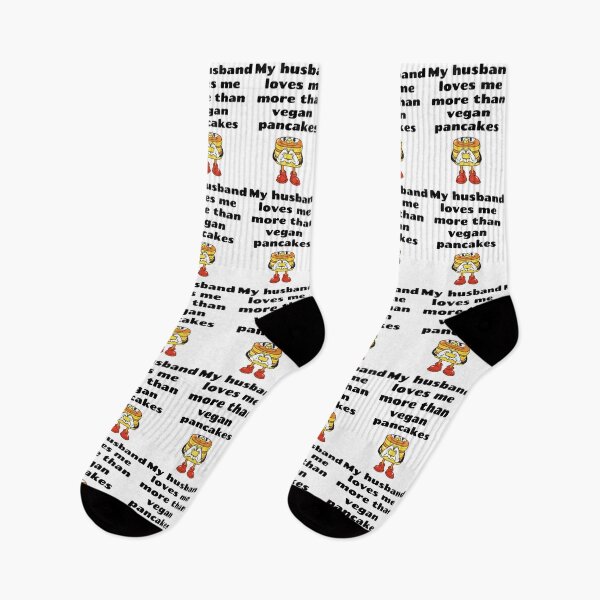 Item preview, My Husband Loves Me More Than Vegan Pancakes designed and sold by WhimsicaliTee.